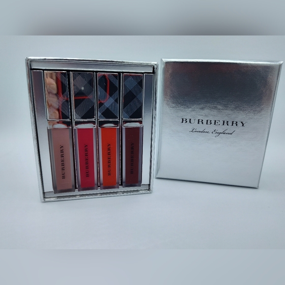 Burberry Other - Burberry Liquid Lip Velvet Mini Set – 4 Shades | New in Box Luxury Gift
